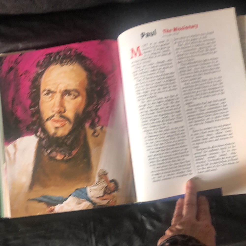 Bible books hardcover illustrated children books EUC vintage - Picture 4 of 10